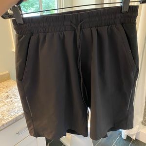 MENS LULULEMON running shorts - medium - black